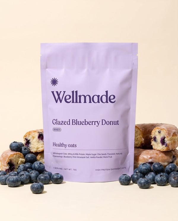 Glazed Blueberry Donut
