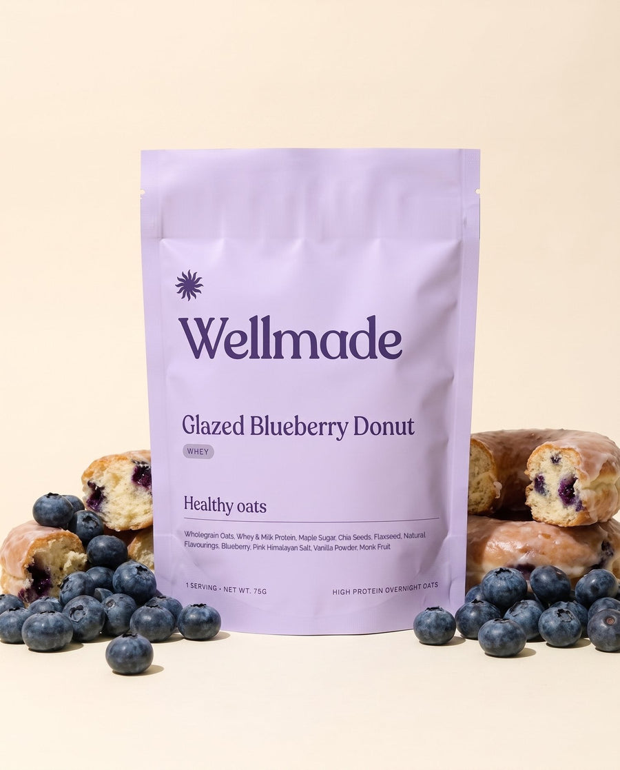 Glazed Blueberry Donut