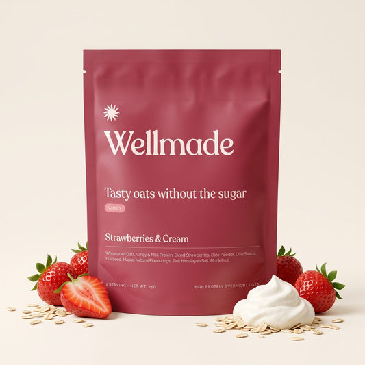 strawberries and cream pouch